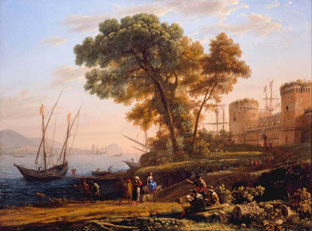 An Artist Studying from Nature (1639) - Claude Lorrain