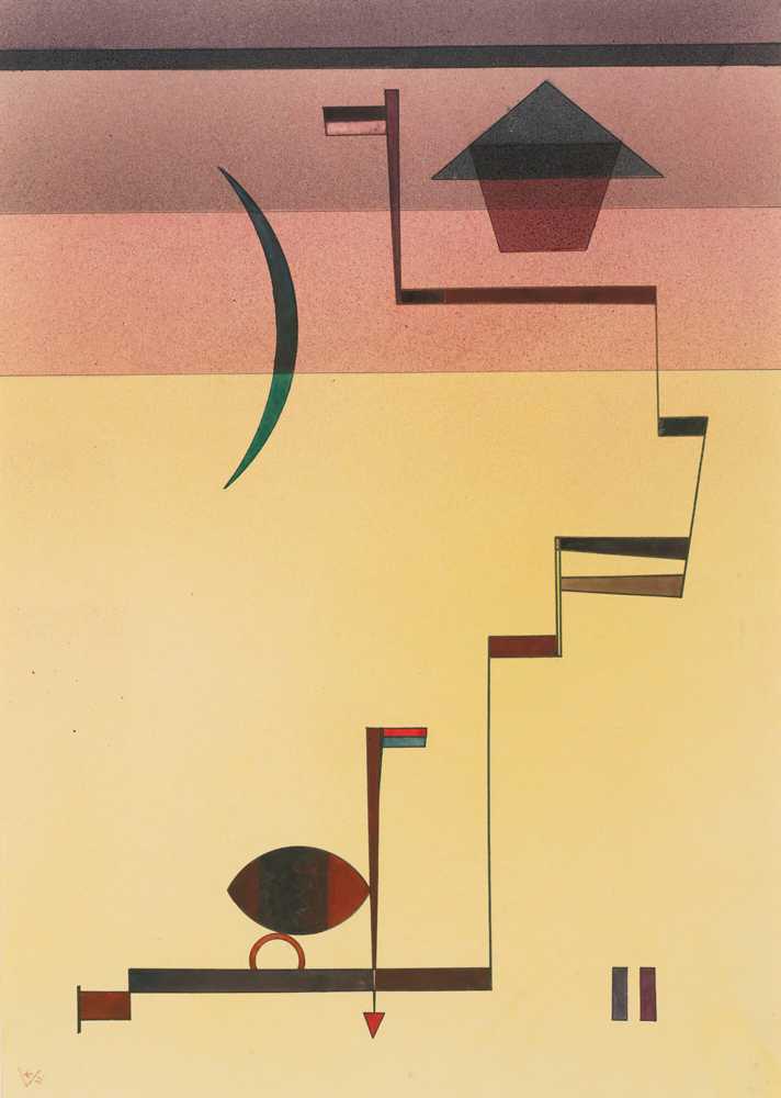 Angular (1931) - Wassily Kandinsky