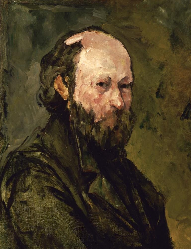 Another Self Portrait - Cezanne