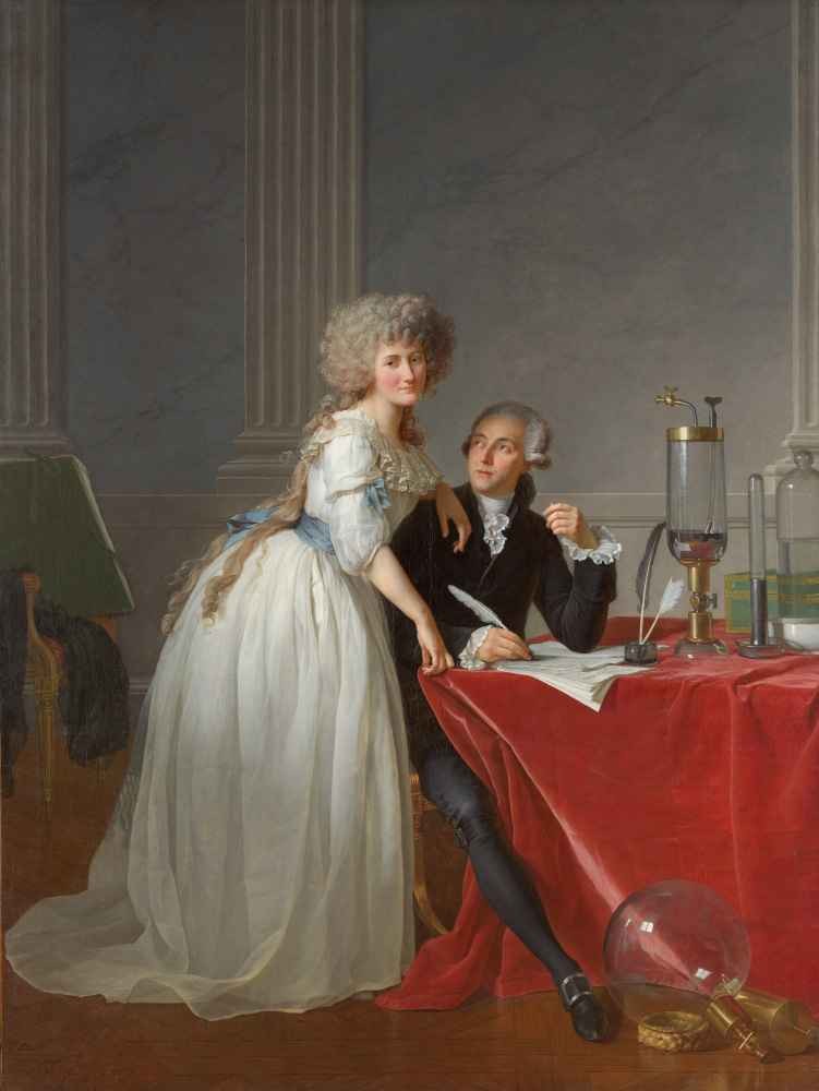 Antoine Laurent Lavoisier (1743–1794) and Marie Anne Lavoisier (Marie 