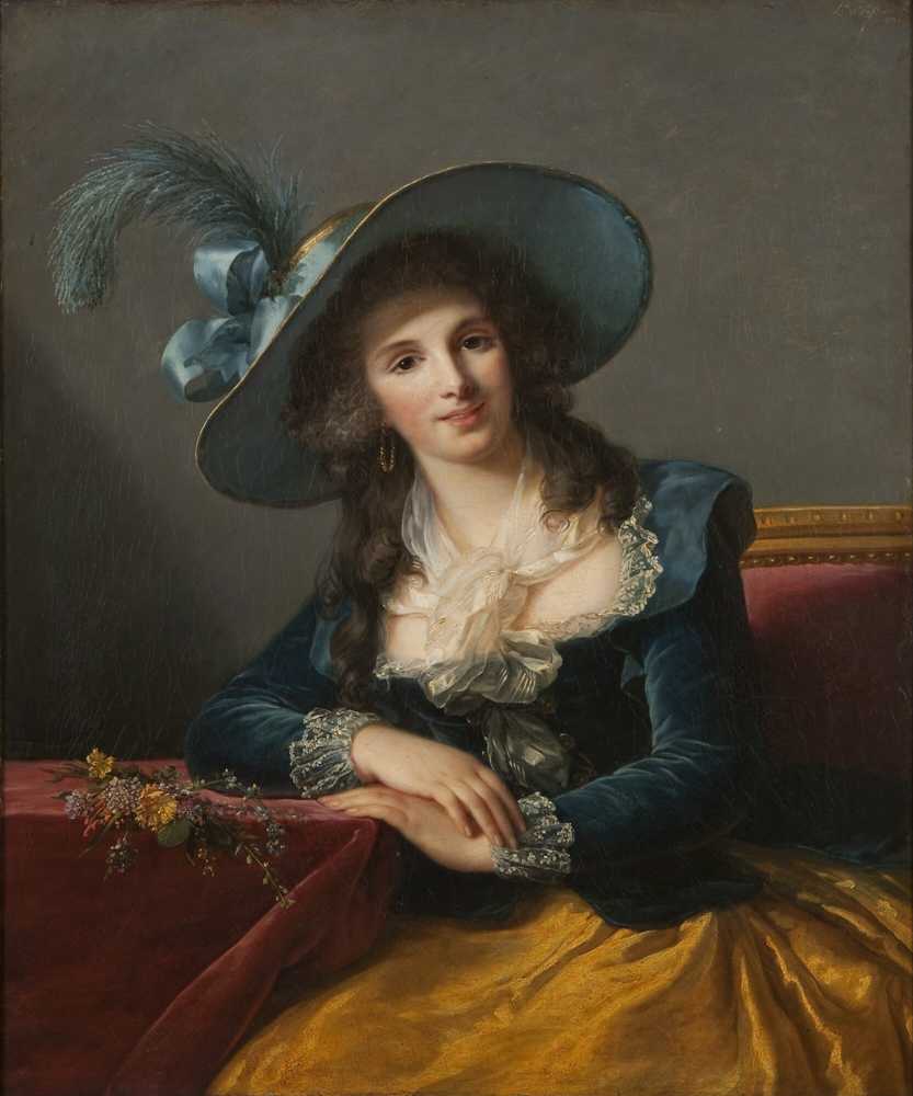 Antoinette-Elisabeth-Marie d'Aguesseau, countess of Segur - Vigee Le Brun
