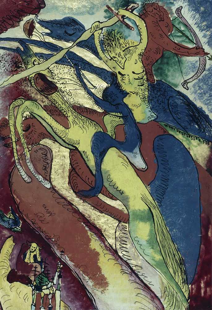 Apocalyptic Riders I (1911) - Wassily Kandinsky