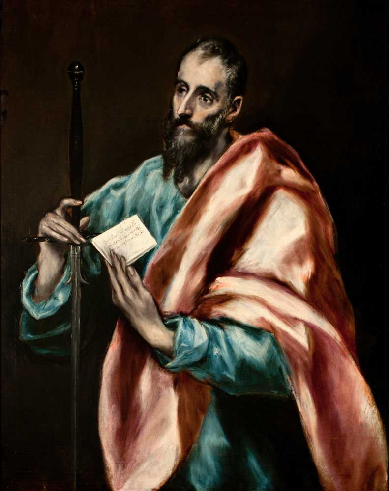 Apostle Saint Paul (1610-1614) - El Greco