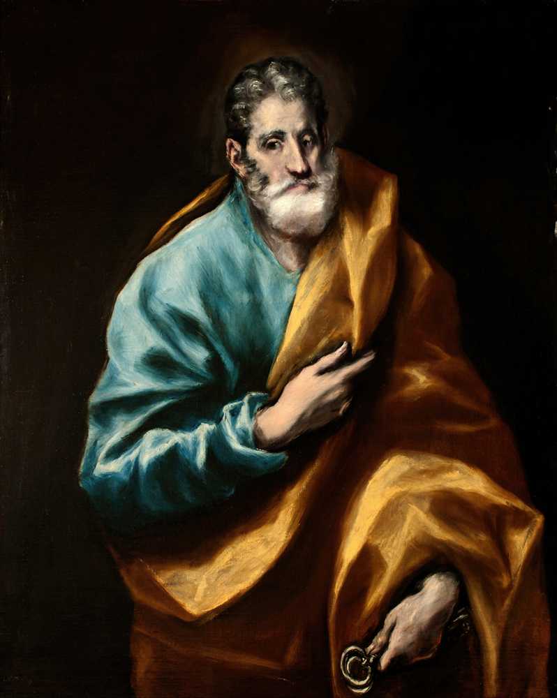 Apostle Saint Peter (1610-1614) - El Greco