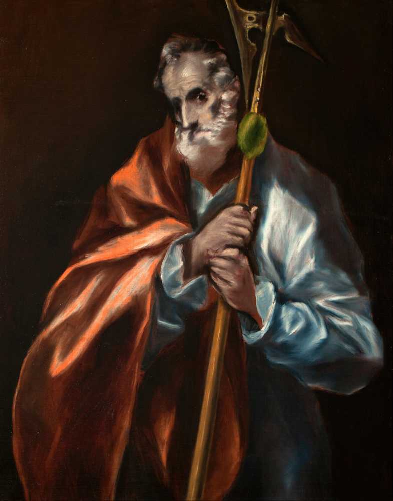 Apostle St Thaddeus (Jude) (1610-1614) - El Greco