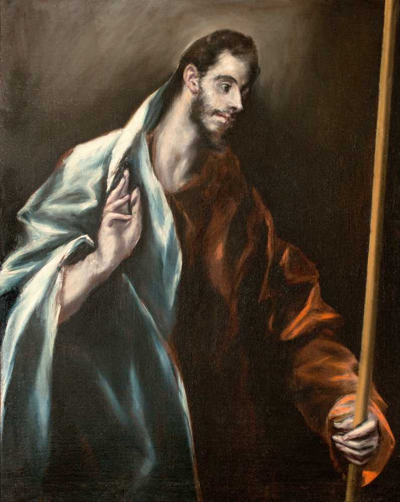 Apostle St Thomas (1610-1614) - El Greco