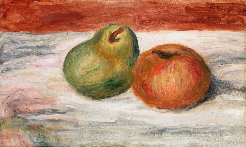 Apple and Pear (c. 1909) - Auguste Renoir