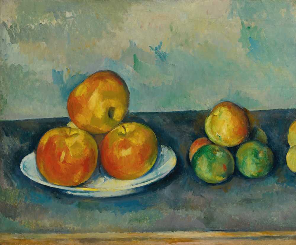 Apples (1889-90) - Paul Cezanne