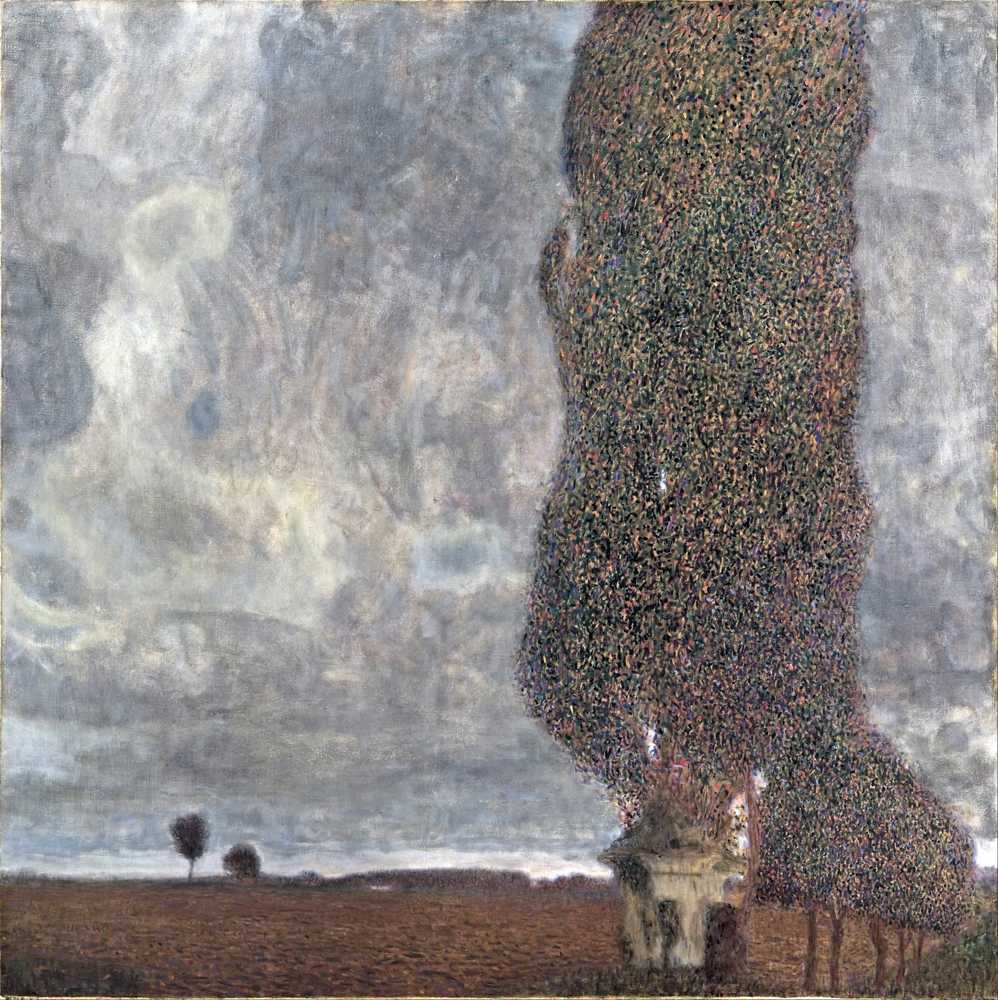 Approaching Thunderstorm (The Large Poplar II) (1903) - Gustav Klimt