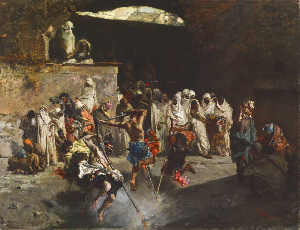 Arab Fantasia (1867) - Mariano Fortuny Marsal
