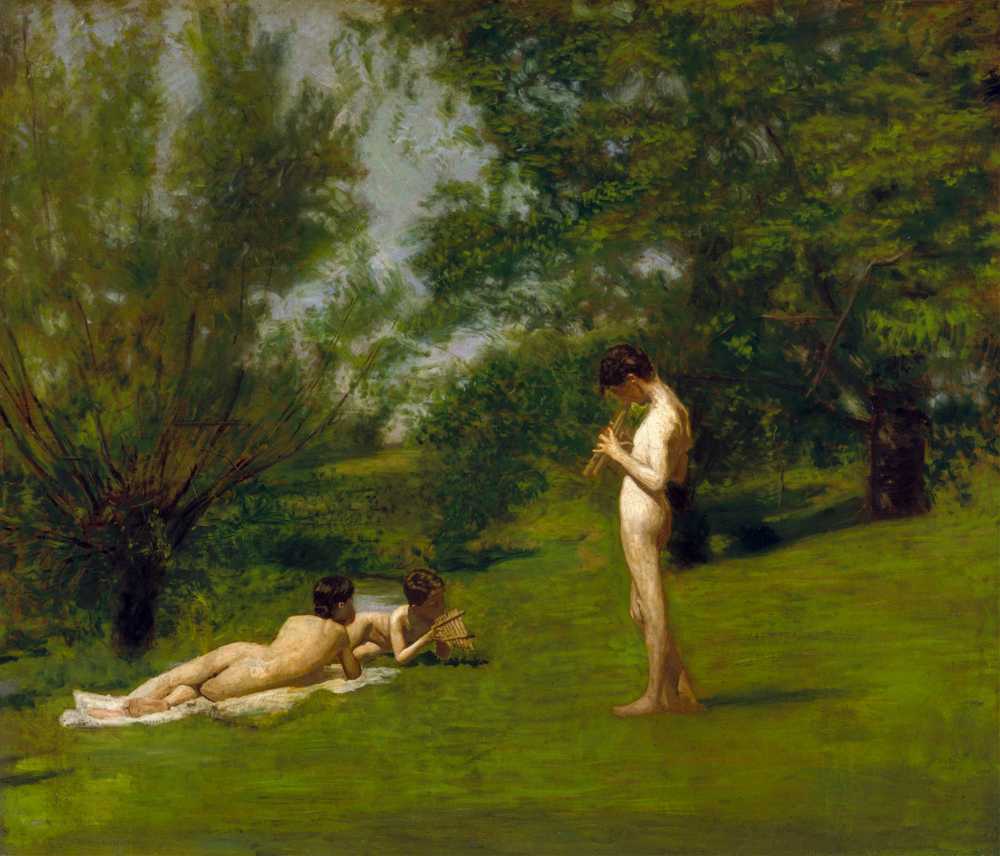 Arcadia (ca. 1883) - Thomas Eakins