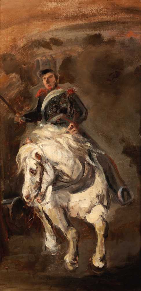 Artillerist on Horseback (1834-1835) - Piotr Michałowski