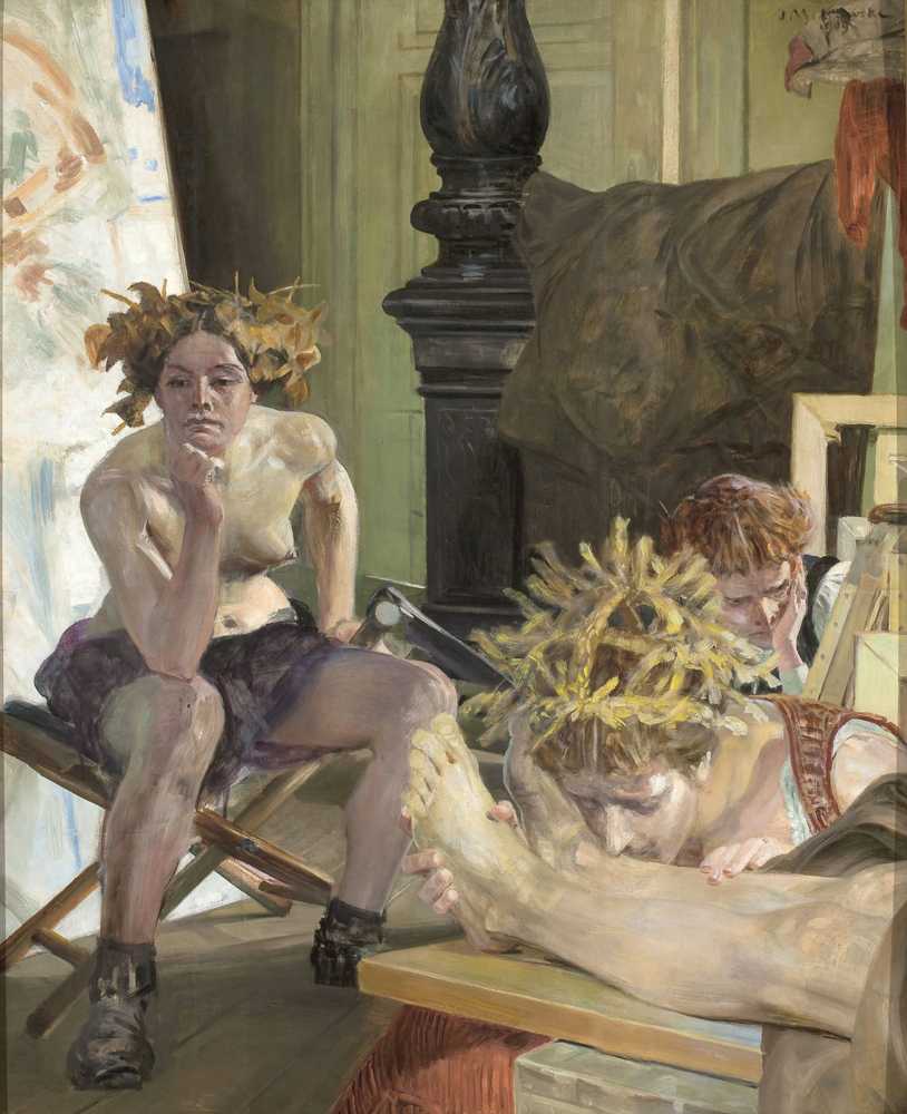 Artist’s death (1909) - Jacek Malczewski