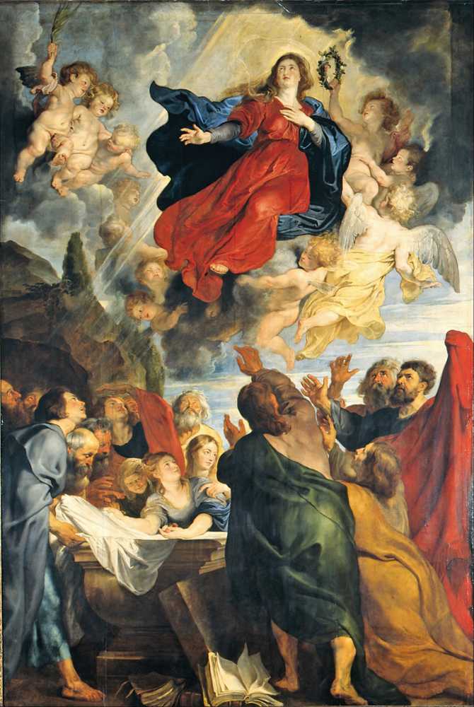 Assumption of Mary (circa 1616-1618) - Peter Paul Rubens
