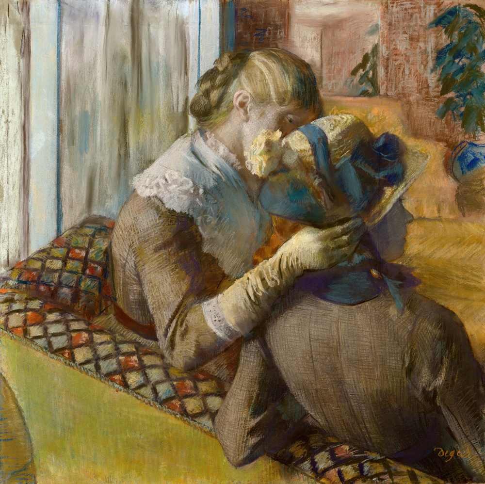 At the Milliners 2 - Edgar Degas