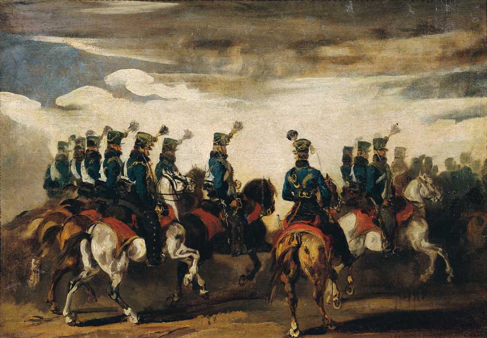 Austrian Blue Hussars (1836) - Piotr Michałowski