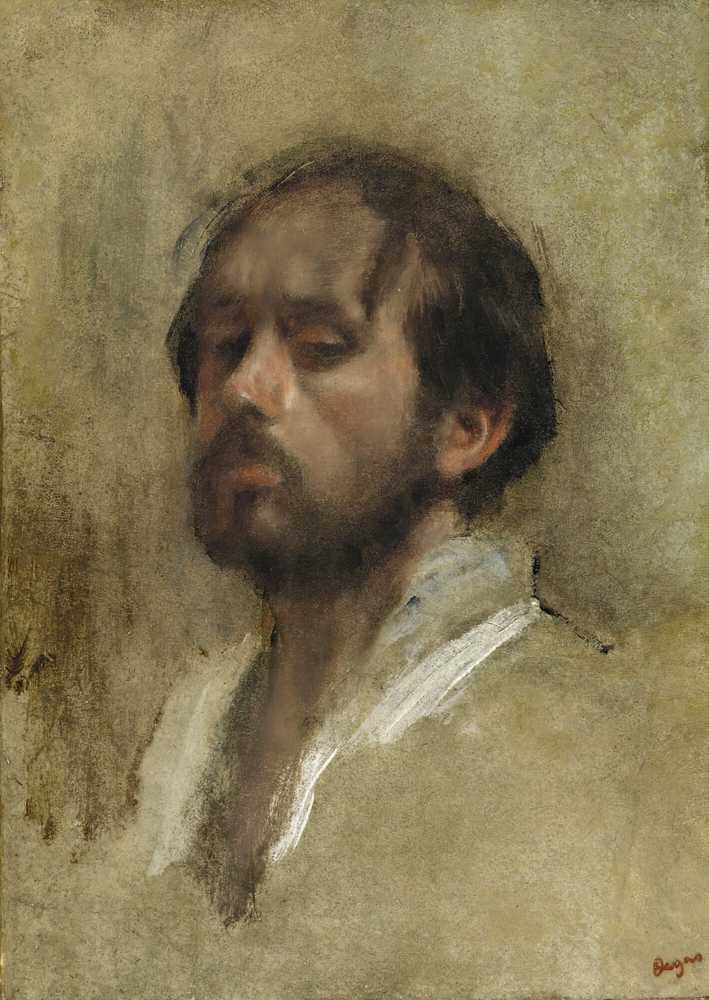 Autoportrait (circa 1862) - Edgar Degas