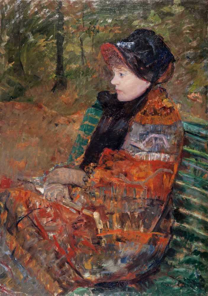 Autumn, portrait de Lydia Cassatt (1880) - Mary Cassatt