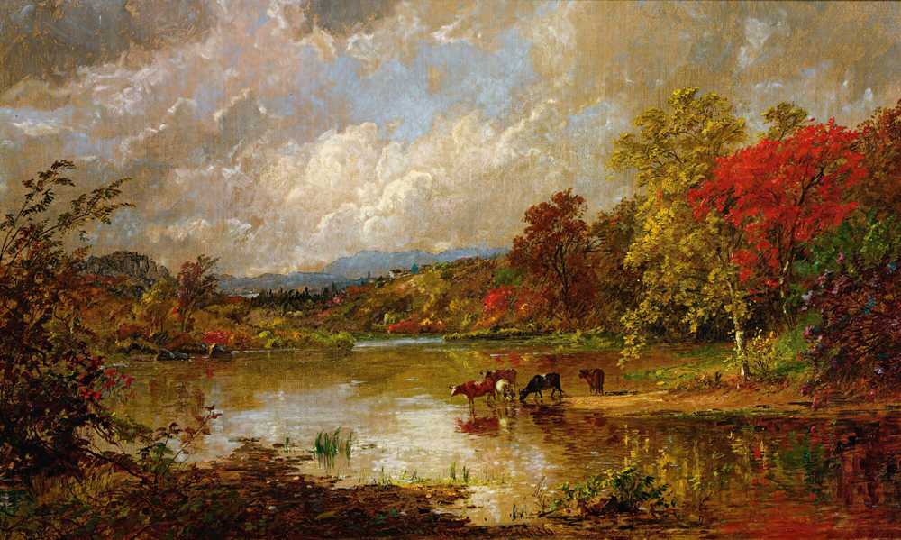 Autumn Afternoon (1886) - Jasper Francis Cropsey