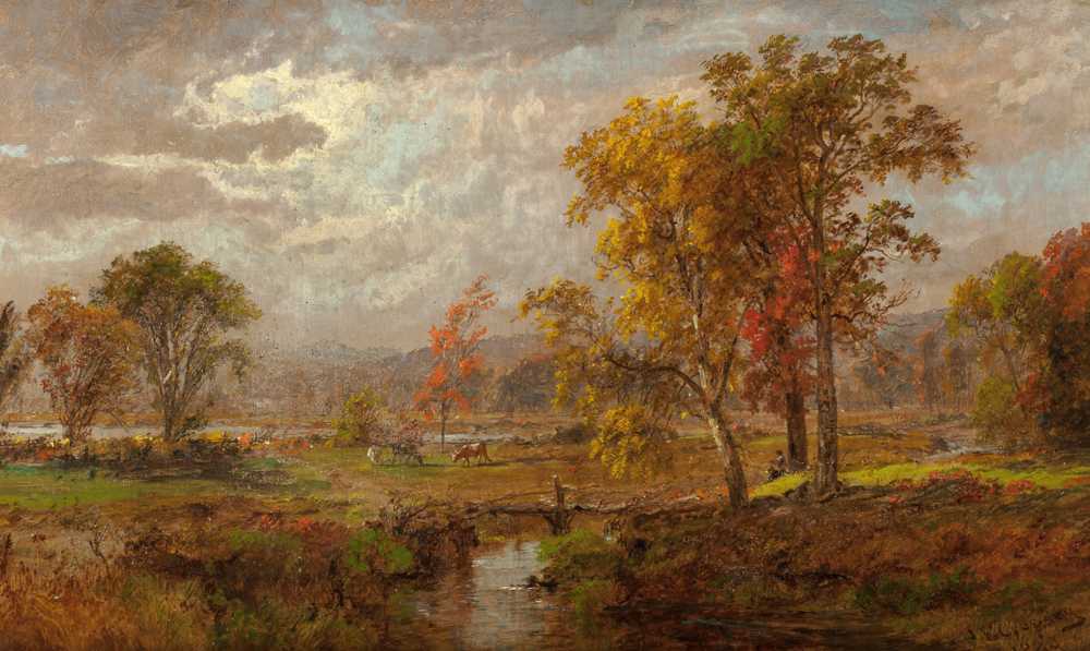 Autumn Landscape (1889) - Jasper Francis Cropsey