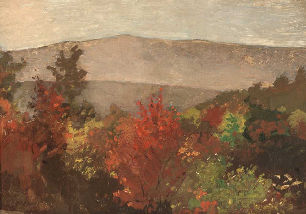 Autumn Treetops (1873) - Winslow Homer