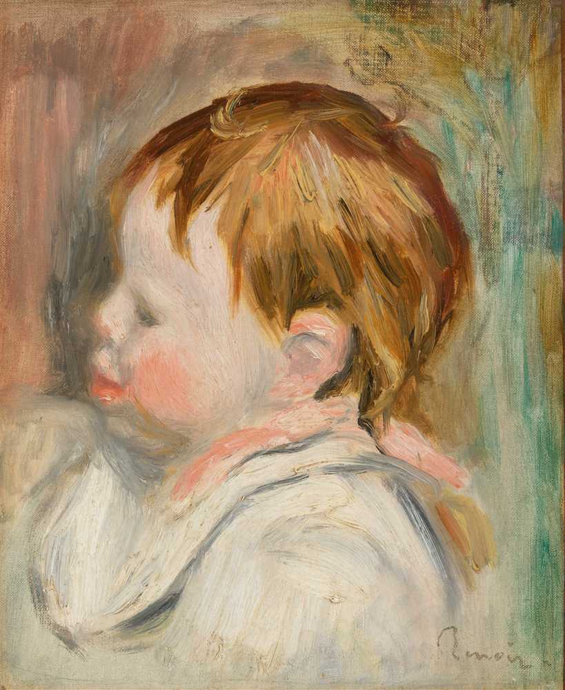 Baby’s Head (c. 1895) - Auguste Renoir