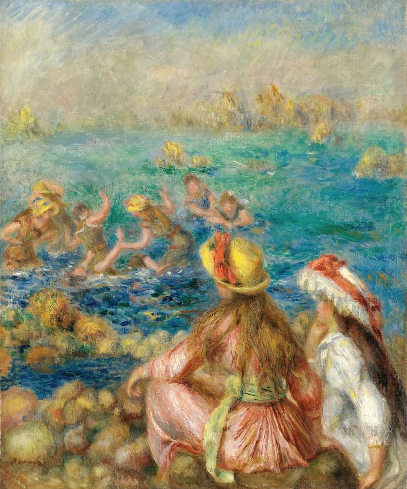Baigneuses (circa 1892) - Auguste Renoir