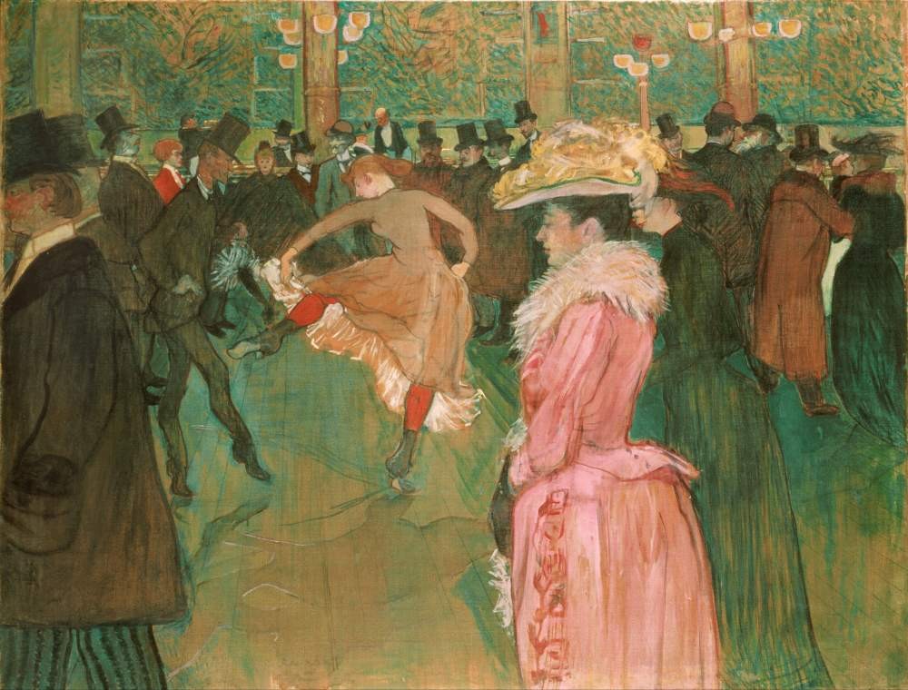 Ball in the Moulin Rouge - Toulouse-Lautrec