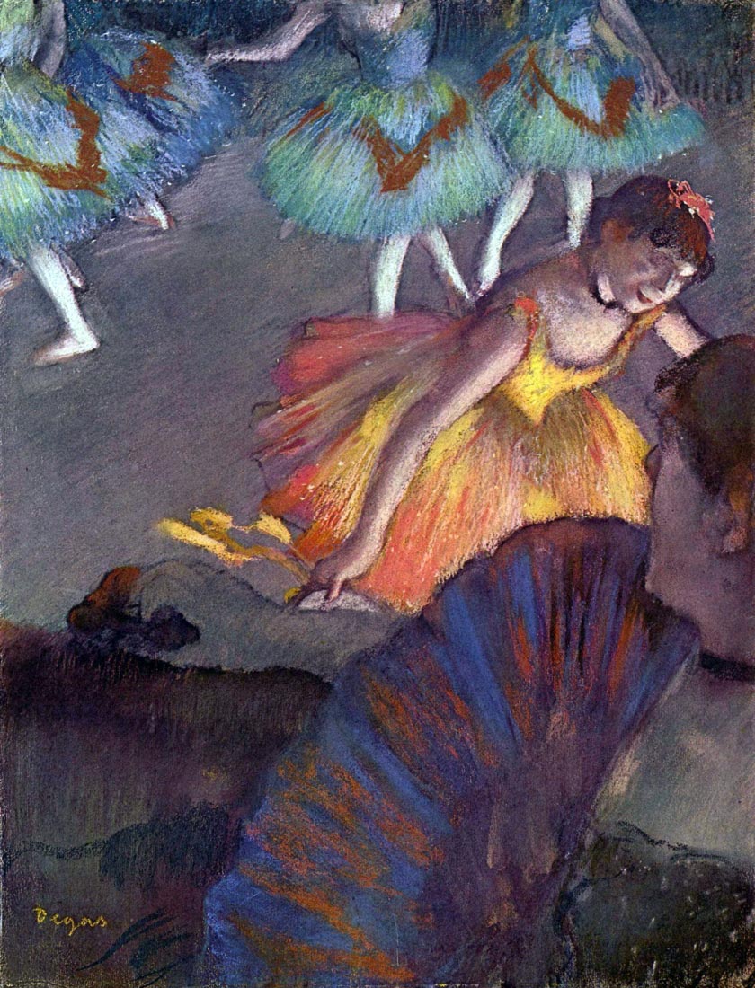 Ballet, from a box view - Degas