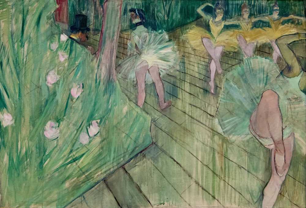 Ballet Scene (1886) - Henri de Toulouse Lautrec