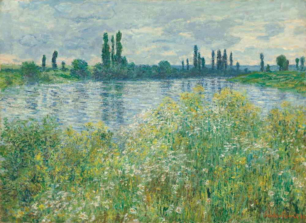 Banks of the Seine, Vetheuil - Claude Monet