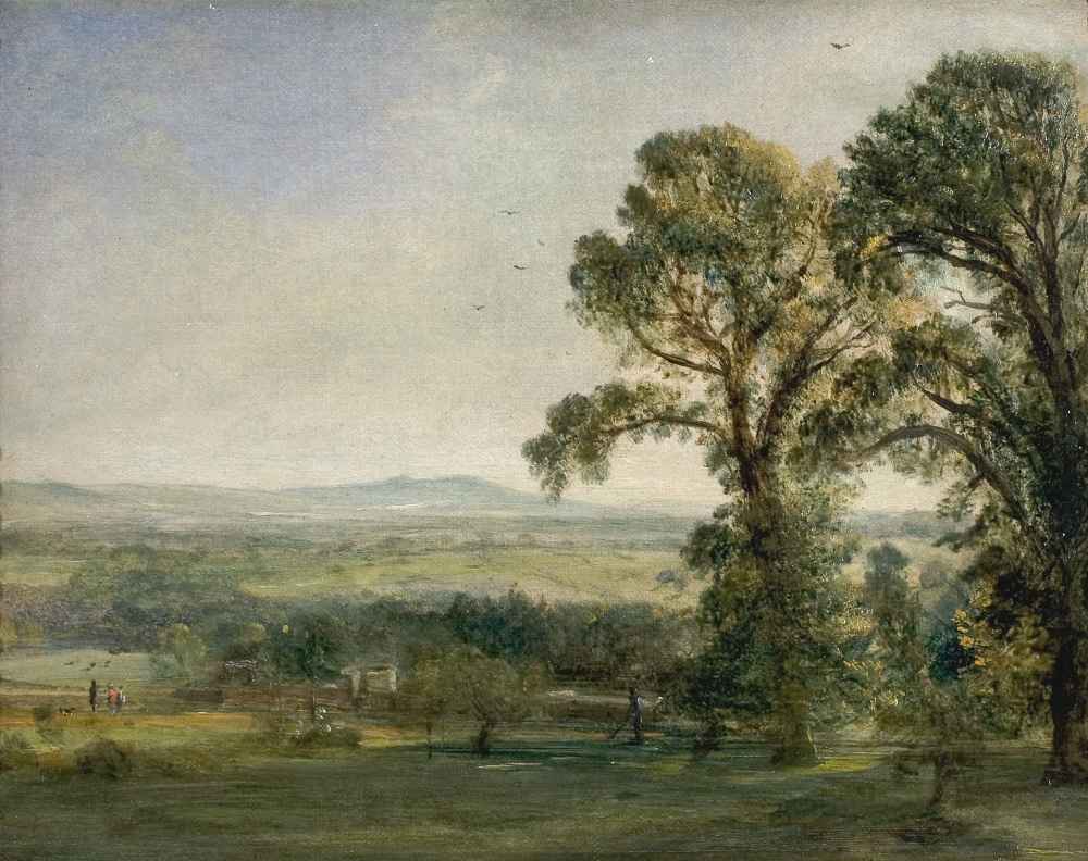 Bardon Hill, Coleorton Hall - John Constable