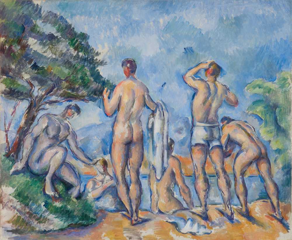 Bathers (1890–92) - Paul Cezanne