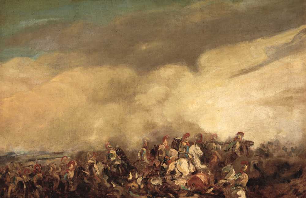 Battle (1835) - Piotr Michałowski