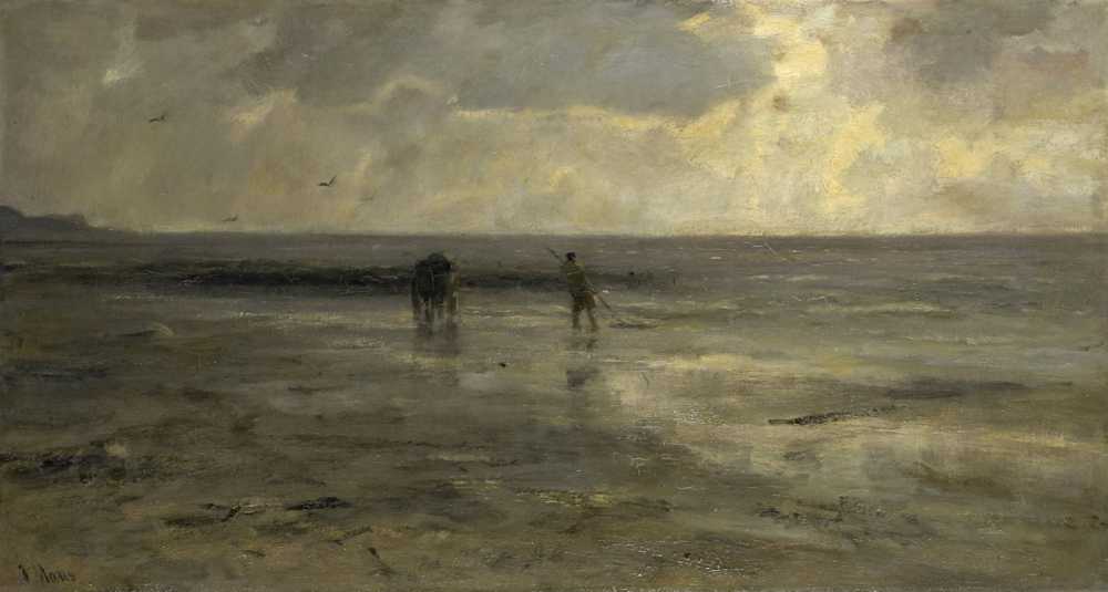 Beach at night (1890) - Matthijs Maris