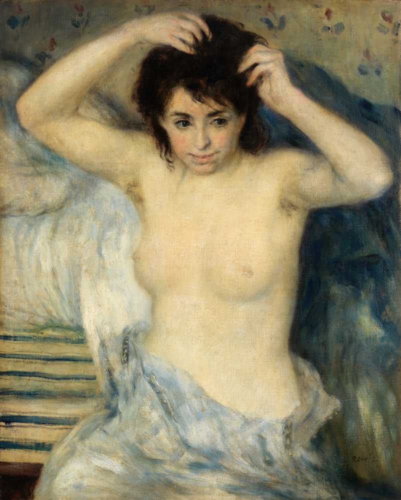 Before the Bath (c. 1875) - Auguste Renoir