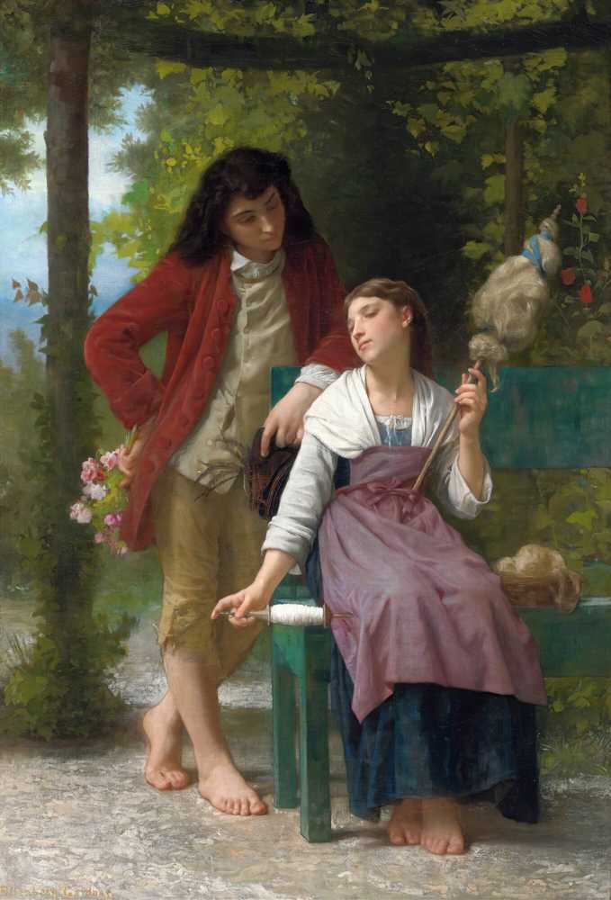 Before The Engagement - William-Adolphe Bouguereau