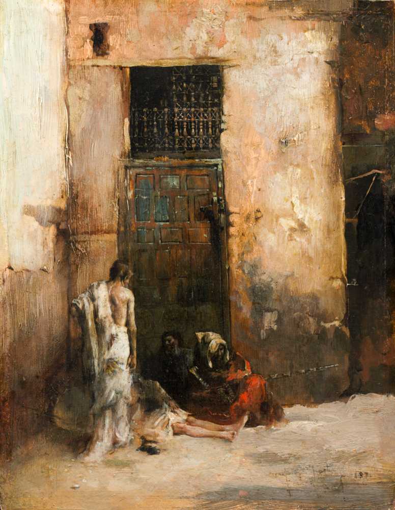 Beggars by a Door (1870) - Mariano Fortuny Marsal