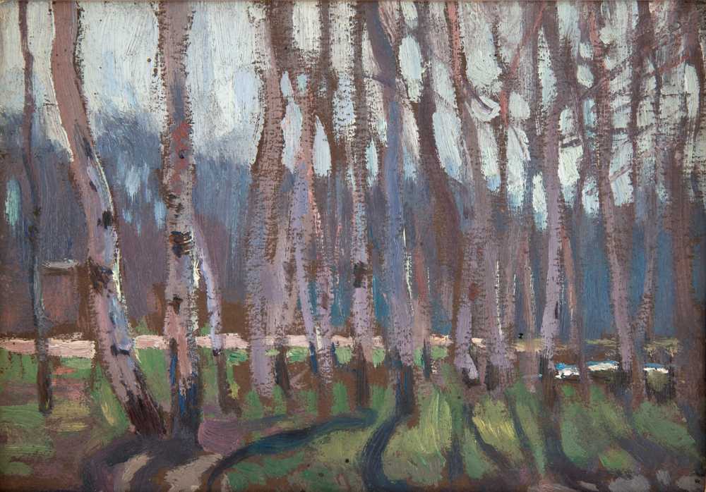 Birch-Grove (1904) - Jan Stanisławski