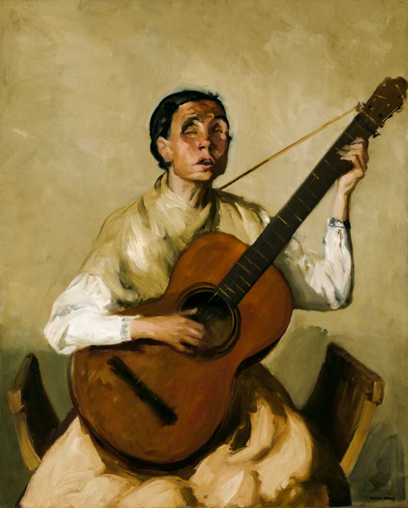 Blind Spanish Singer (1912) - Robert Henri