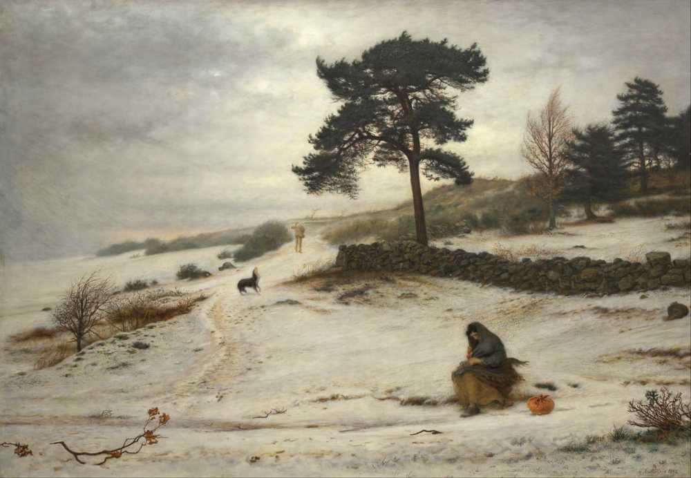 Blow Blow Thou Winter Wind (1892) - John Everett Millais