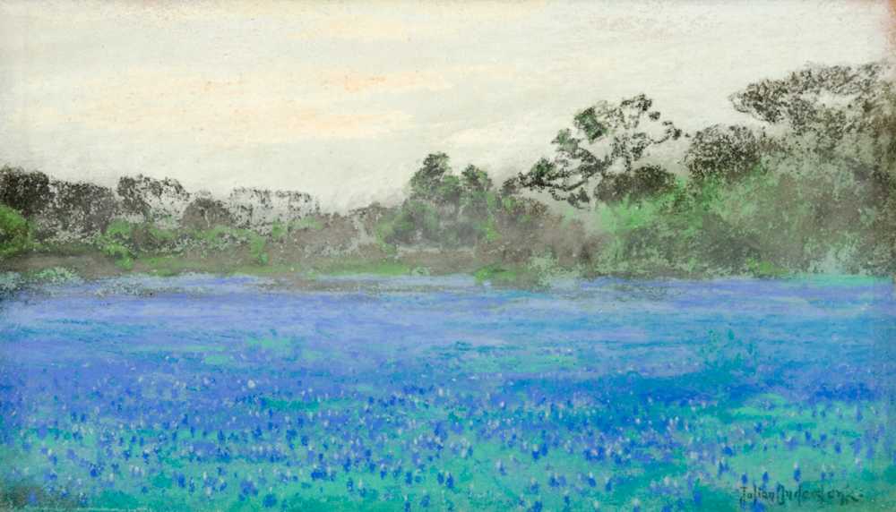 Bluebonnet Field (1921) - Julian Onderdonk