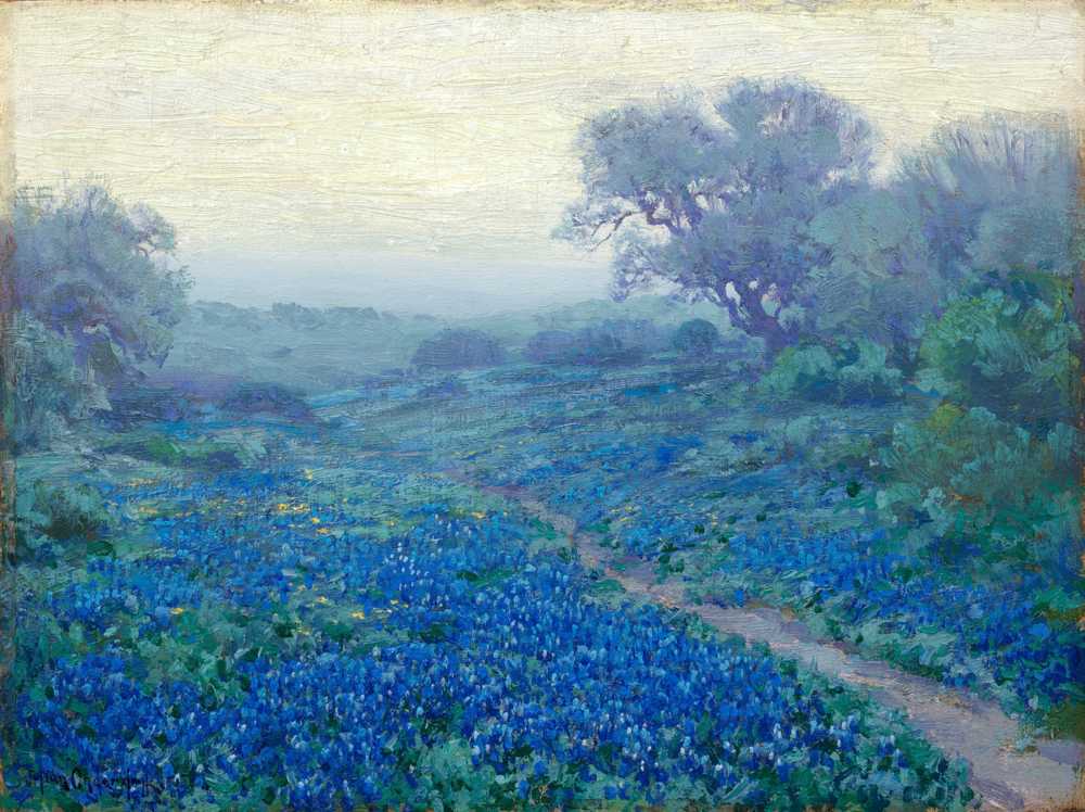 Bluebonnets at Sunrise (1917) - Julian Onderdonk