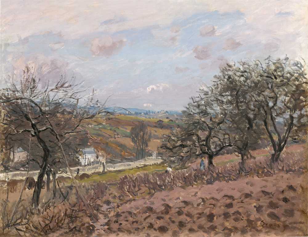 Bougival (1876) - Alfred Sisley