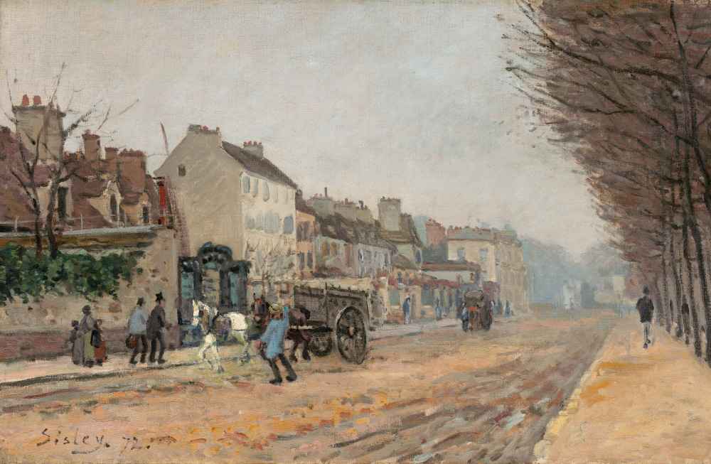 Boulevard Heloise, Argenteuil - Alfred Sisley