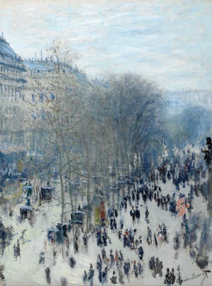 Boulevard of Capucines - Monet