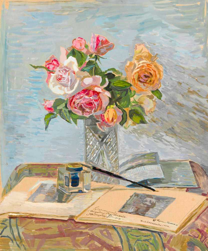 Bouquet of roses (1931) - Zygmunt Waliszewski
