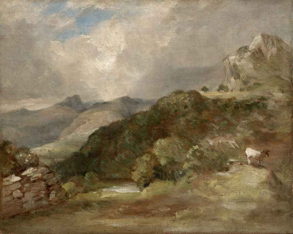 Bow Fell, Cumberland - John Constable