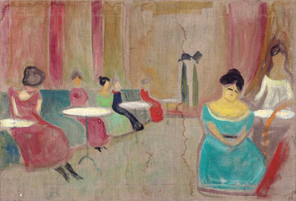 Brothel Scene (1897–99) - Edward Munch
