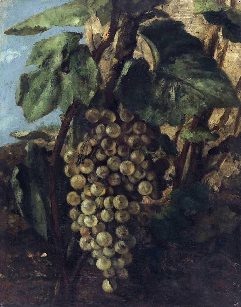 Bunch Of Grapes (1871) - Gustave Courbet
